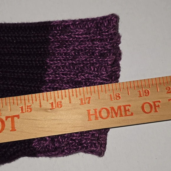 Denim & Co. Purple Block Sweater Womens Size 1x - Picture 11 of 12
